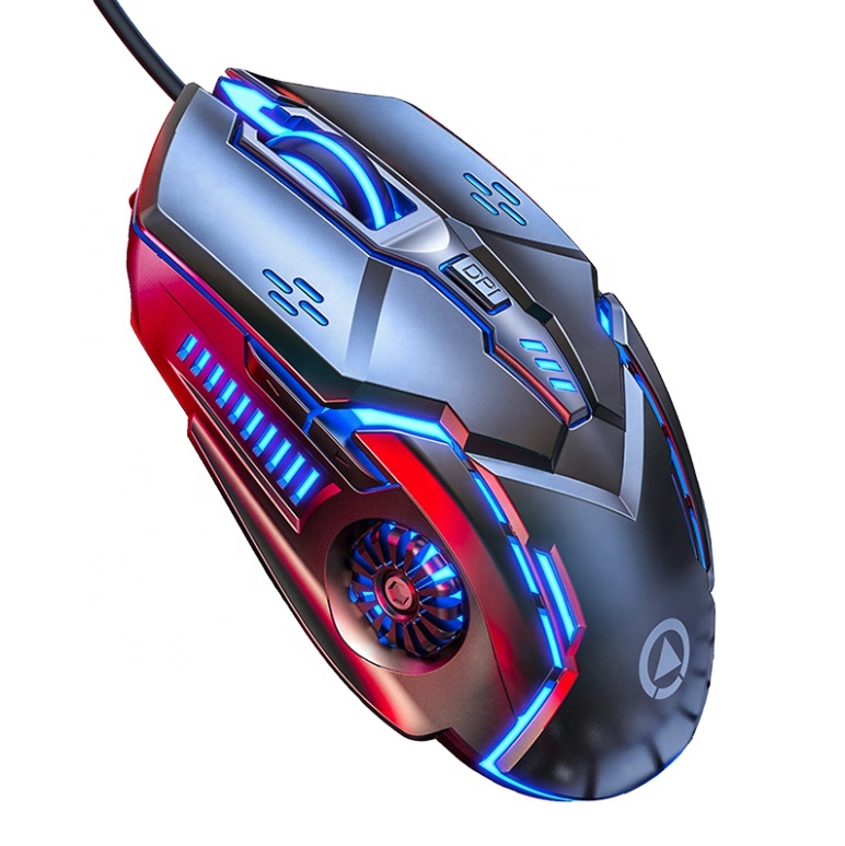 Новейшая Бесшумная оптическая Механическая мышь, мыши с RGB подсветкой, 6D, 4 скорости, DPI, Usb, игровая проводная мышь G5