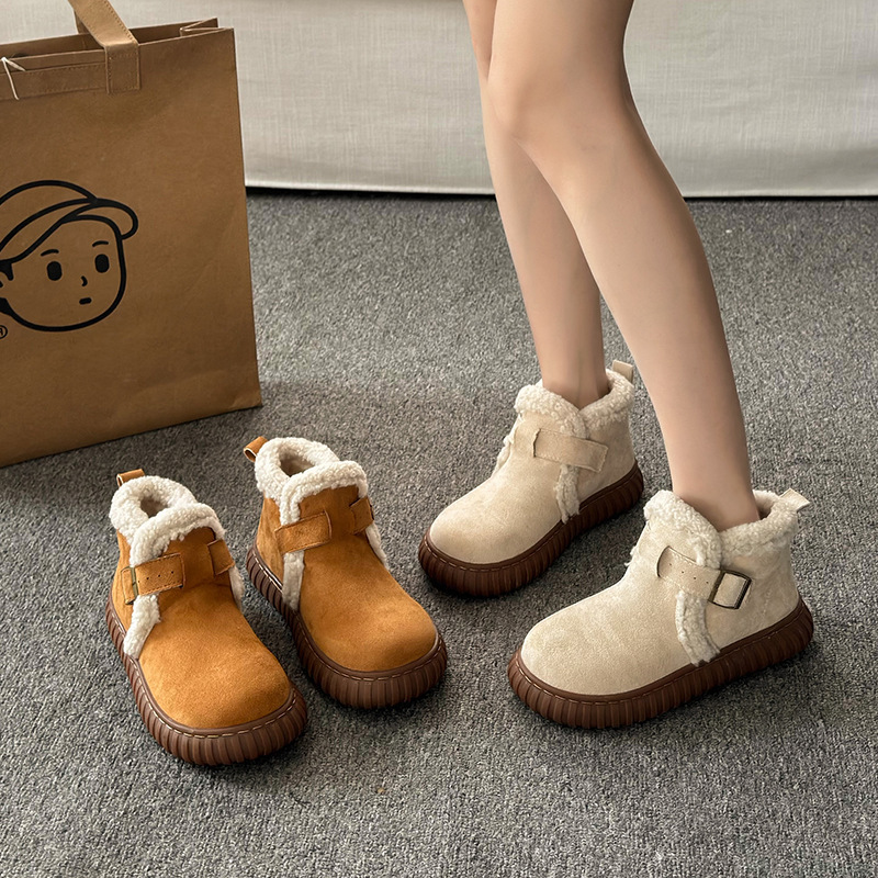 Winter Furry Warm Non-Slip Snow Boots 2023 Fashion Designer Custom Casual Outdoor Light Weight Shoes Women Designer Boots