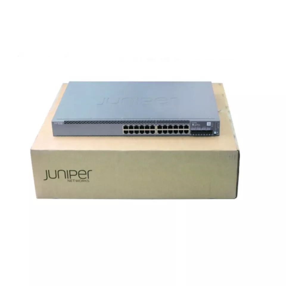 Переключатель EX3400-24P можжевельника EX3400 серии 24 портами PoE + Gigabit Ethernet сетевые коммутаторы Оригинальный Совершенно новый