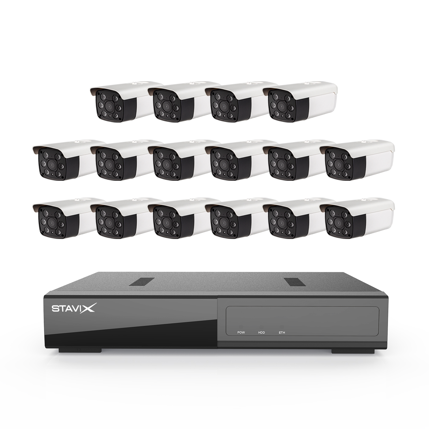 Stavix 16 CH 2MP h.265 CCTV домашняя камера full 1080P HD CCTV камеры безопасности системы Tuya канал по грань ночное видение видеорегистраторы usb флеш-накопители