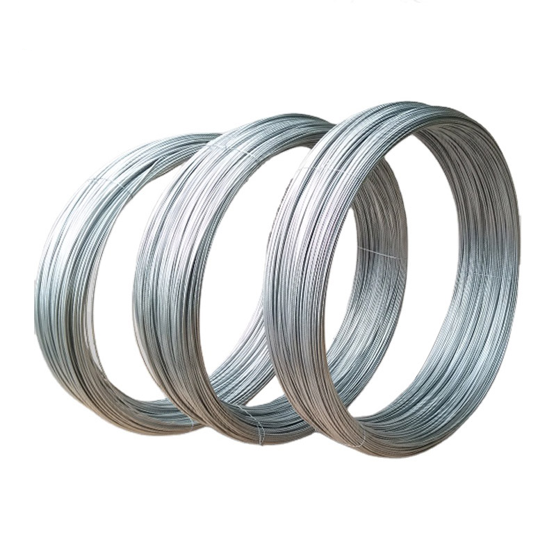 1.9mm low price galvanized wire is used to make clothes hangers
