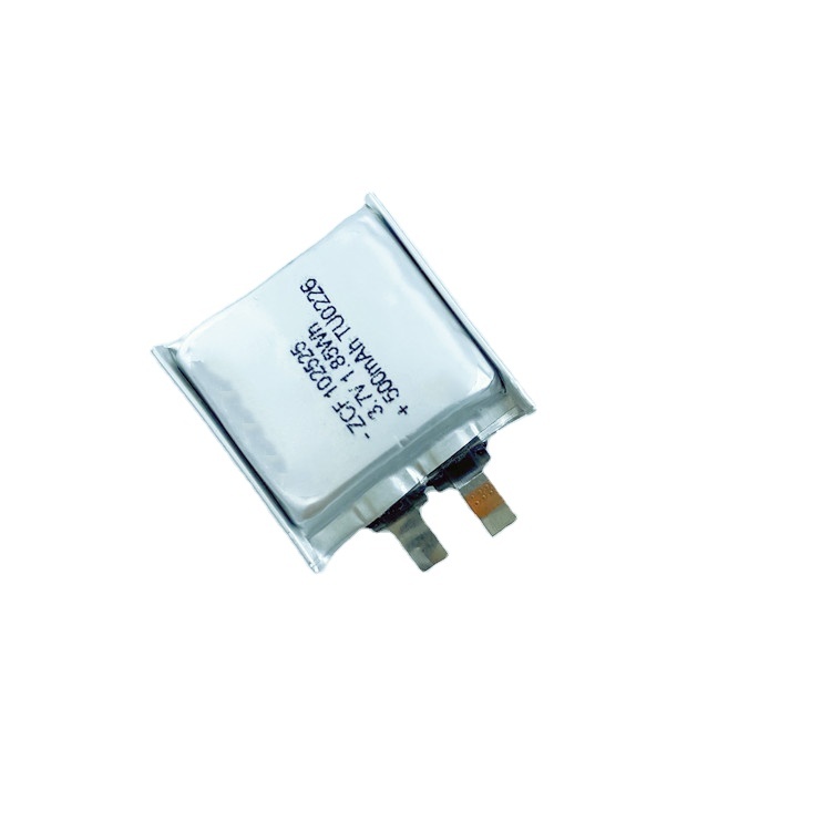 KC/CB/BIS 102525 500mAh 3.7V Rechargeable Battery Li-po Li-ion Lithium Battery Pack for Fitness Device/Medical Device