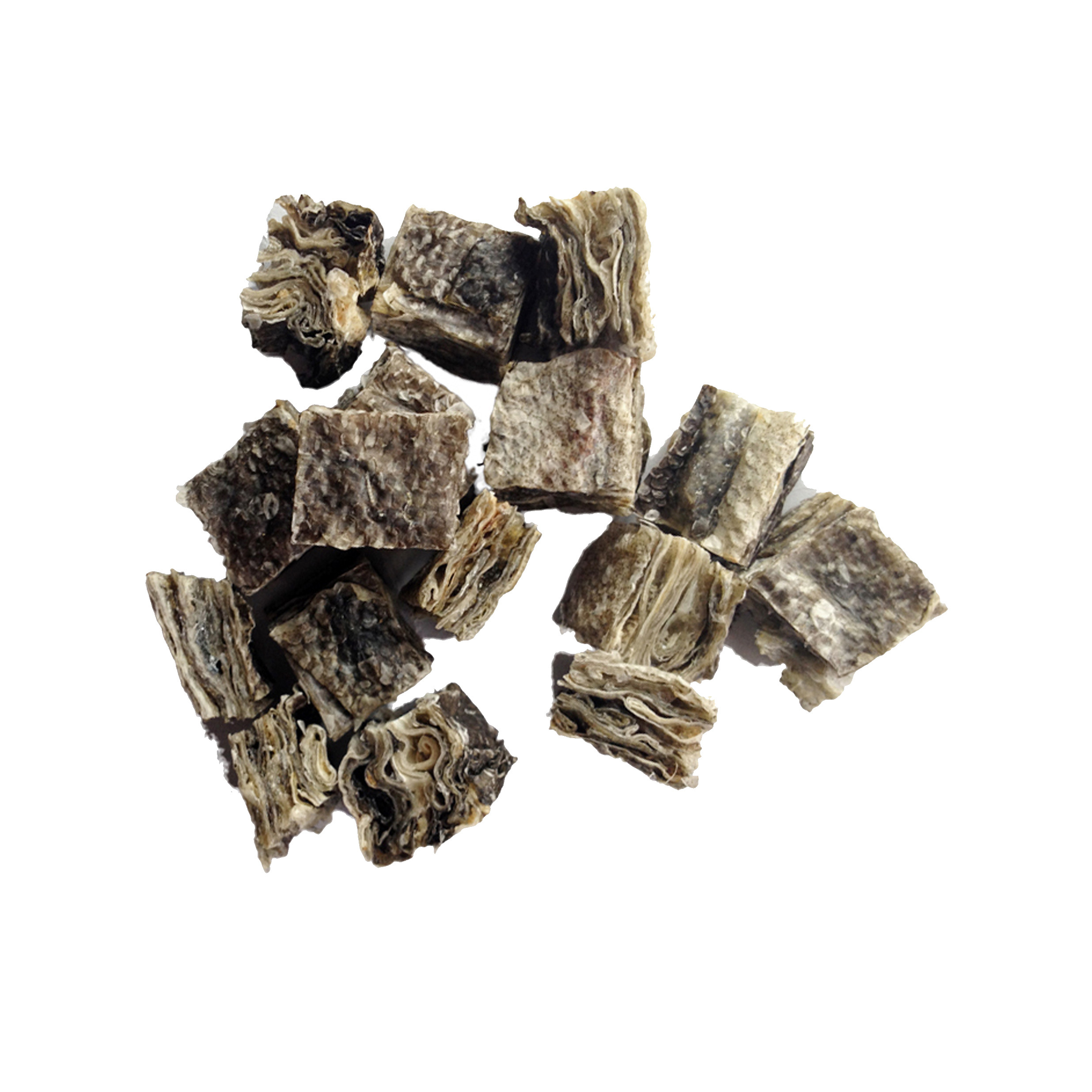 Fish Skin Cube fat free dog treats