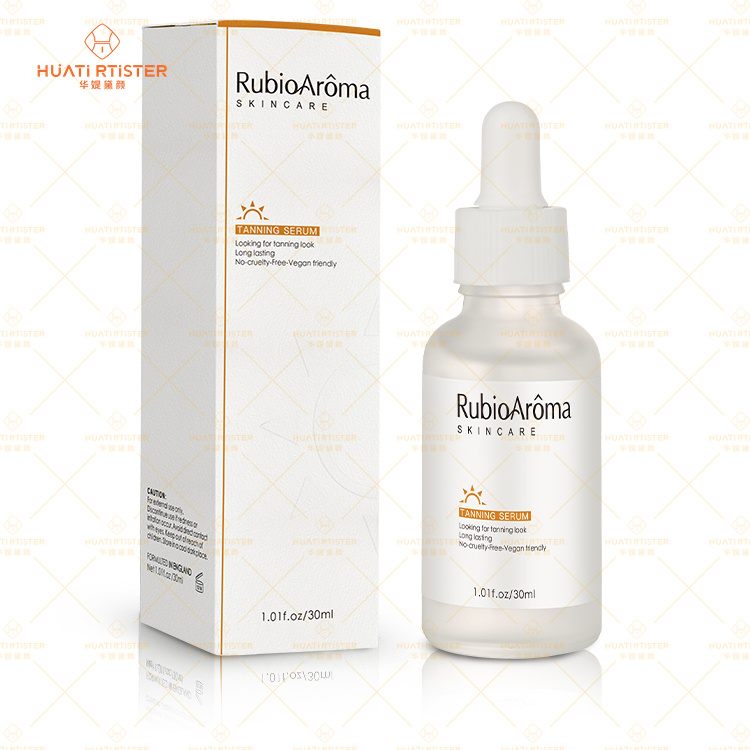 Натуральное органическое растительное масло RubioAroma для веганов, долговечное солнечное масло для загара, масляная самозагаряющая сыворотка