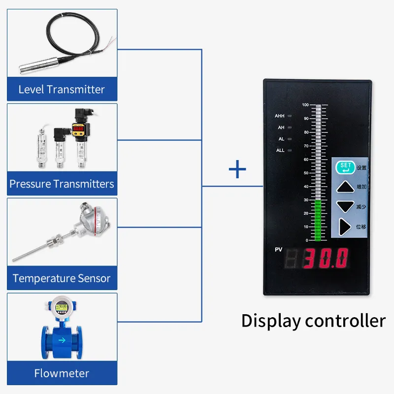 Automatic electronic digital display liquid level indicator tank water level controller