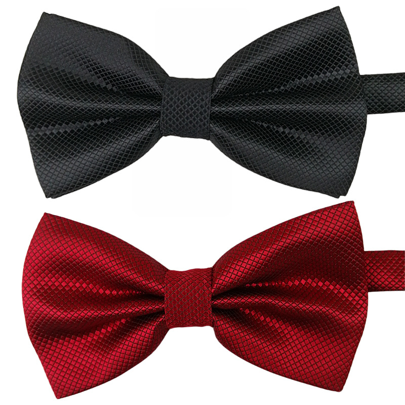 XUNBEI New Style Fashion Wedding Groomsman Neck Tie Charm Colorful Polyester Bow Ties Men