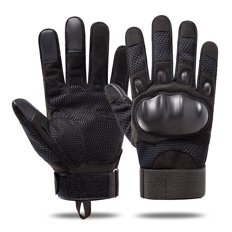 Full Finger Outdoor Sports Motorcycle Riding Tactical Gloves For Men