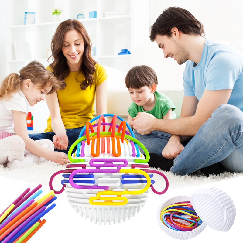 Kids Squeeze Anti Stress Autism Sensory Activity Board Ball Silicone Stress Relief Baby Sensory Fidget Toy for Autistic Children