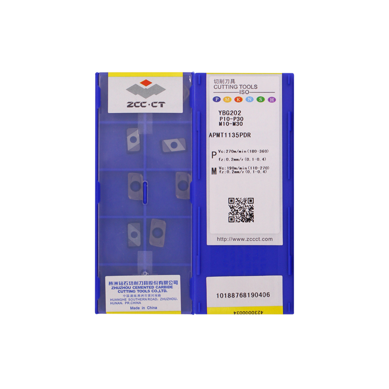 APMT1135PDR YBG202 100% оригинальный ZCC-CT карбидная вставка с самым лучшим качеством 10 шт./лот Лидер продаж