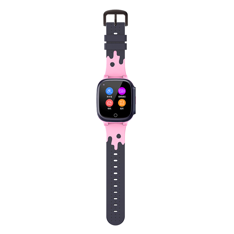 Shenzhen factory OEM 4G sim card children smart watch support GPS tracker body temperature SOS call