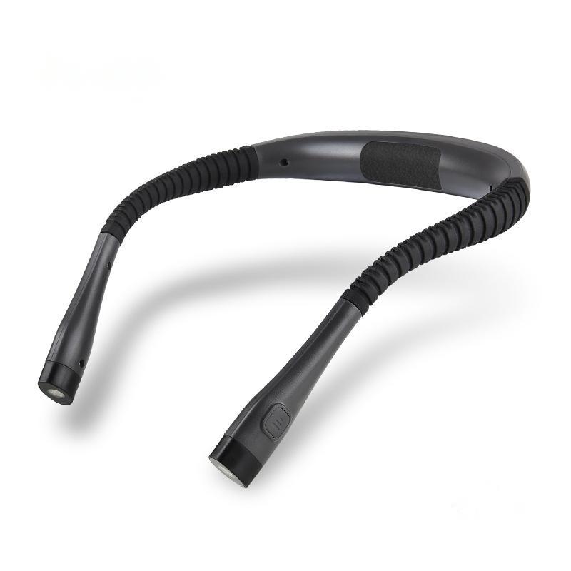 Bedroom USB reading lamp Hanging neck lamp Led universal hose adjusting eye protection neck lamp Outdoor night running lighting