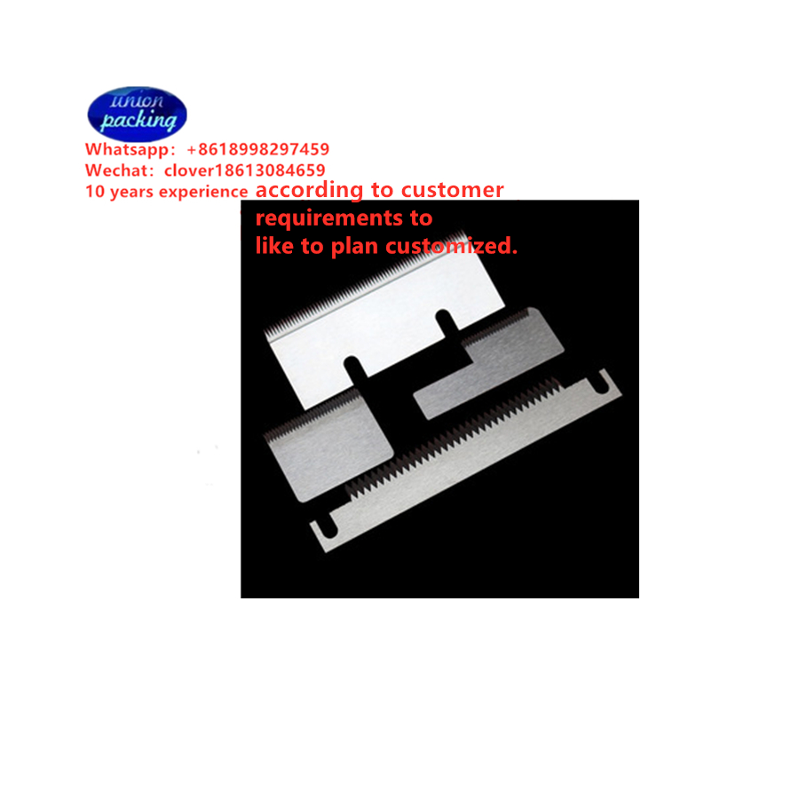 Toothed blade packaging machine toothed knife / horizontal sealing cutter / vertical pillow type