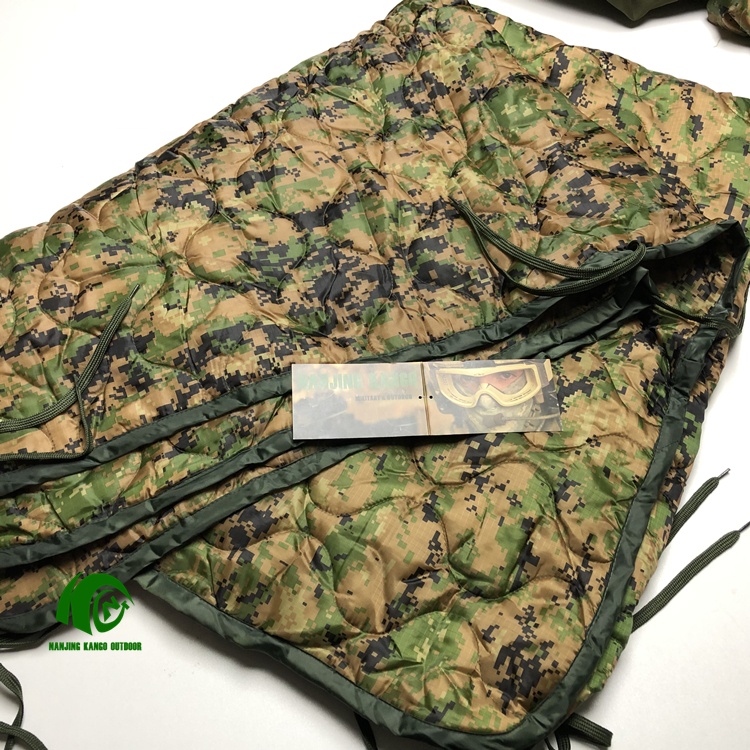 KANGO пончо вкладыш Woobie из нервущейся крепкой ткани одеяло тактический военный чехол камуфляжной расцветки из 60 "x 82"