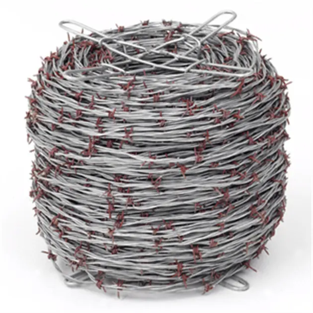 high quality barbed wire price per roll  galvanized barbed wire barb wire fence