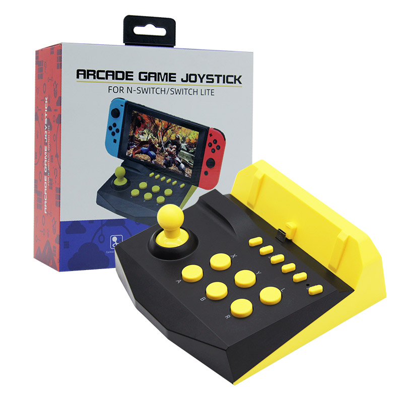 Оптовый Аркадный Игровой джойстик для N-Switch /N-switch lite с зарядкой