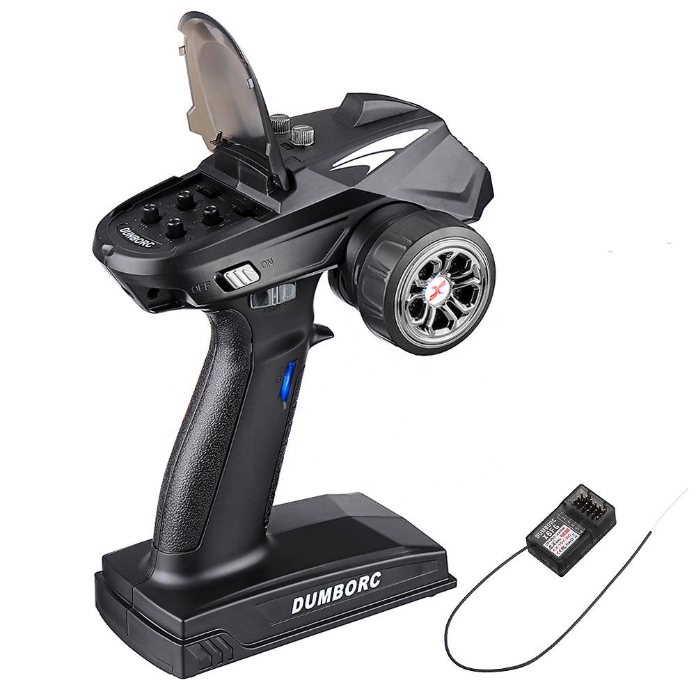 DumboRC X6 RC Transmitter 2.4G 6CH With X6FG Gyro Receiver RC Car Remote Control Boat Tank RC Vehicle Model Toy Parts