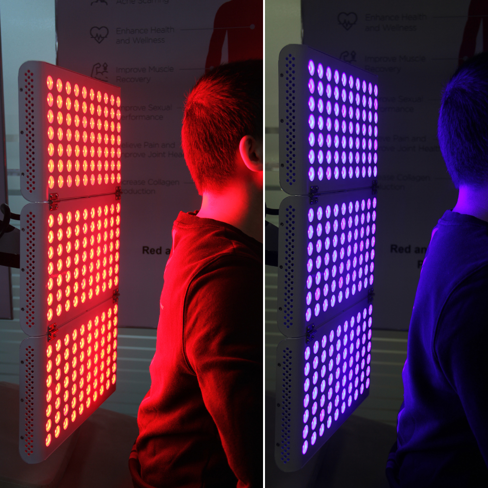 New arrivals 2021 big power led light therapy panel multifunction big power led light theapy device beauty personal care