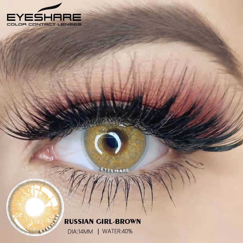 Цветные контакты Eyeshare, оптовая цена, линзы, мягкая мощность, Гидрогелевая упаковка, контактные линзы, цветные контактные линзы