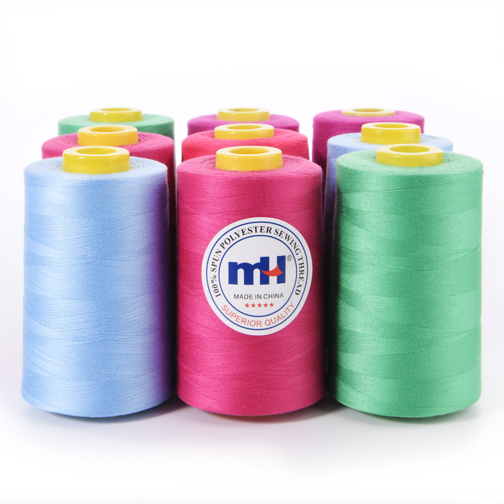 Wholesale 100% Spun Polyester Sewing Thread 402 202 503 for Hoodies and Jackets