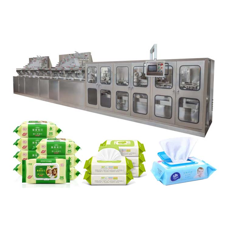 Automatic Making Wet Wipes Production Line Baby Wet Wipes Making Machine