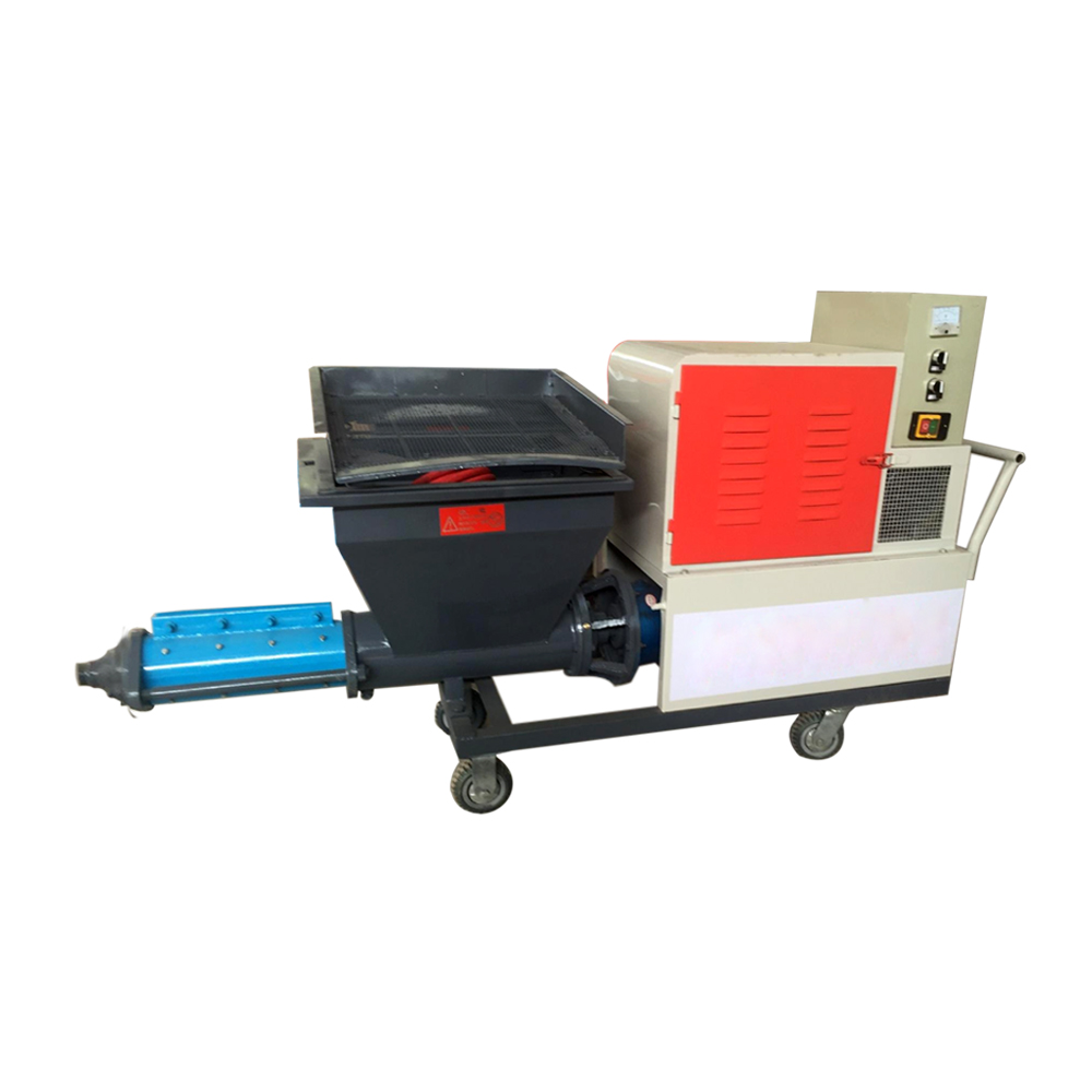 220v Motor Automatic Sand Mortar Spraying Pump Machine/wall Cement Plaster Machine For Construction