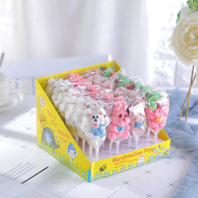 Различные рисунки кроликов с фруктовым ароматом marshmallow поп