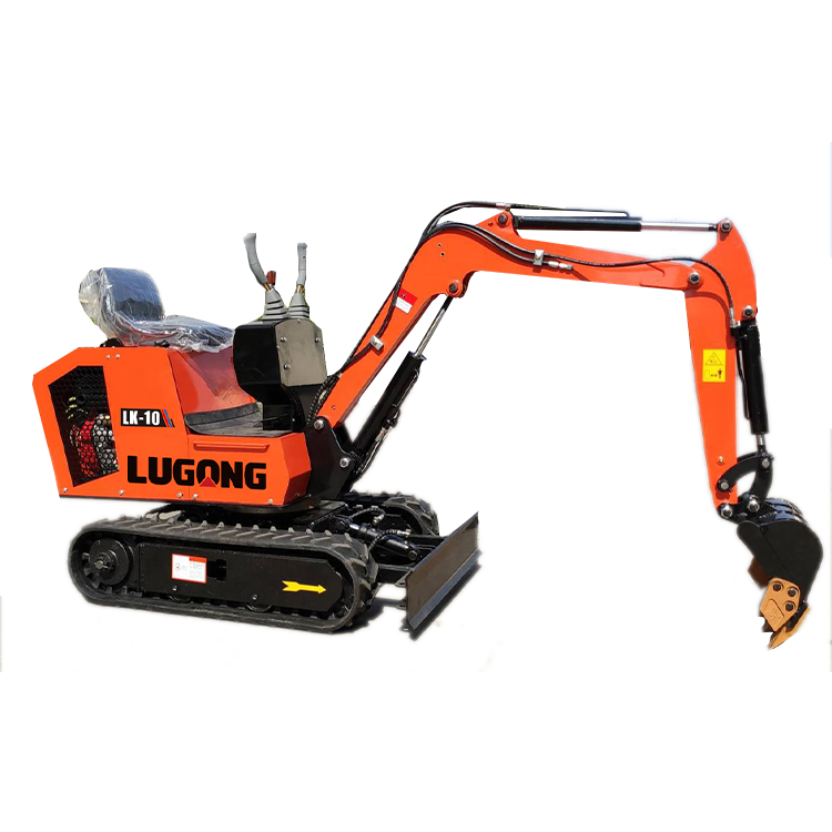 Lugong 0,9 тонн rototilt Гусеничный мини-экскаватор буксируего экскаватор
