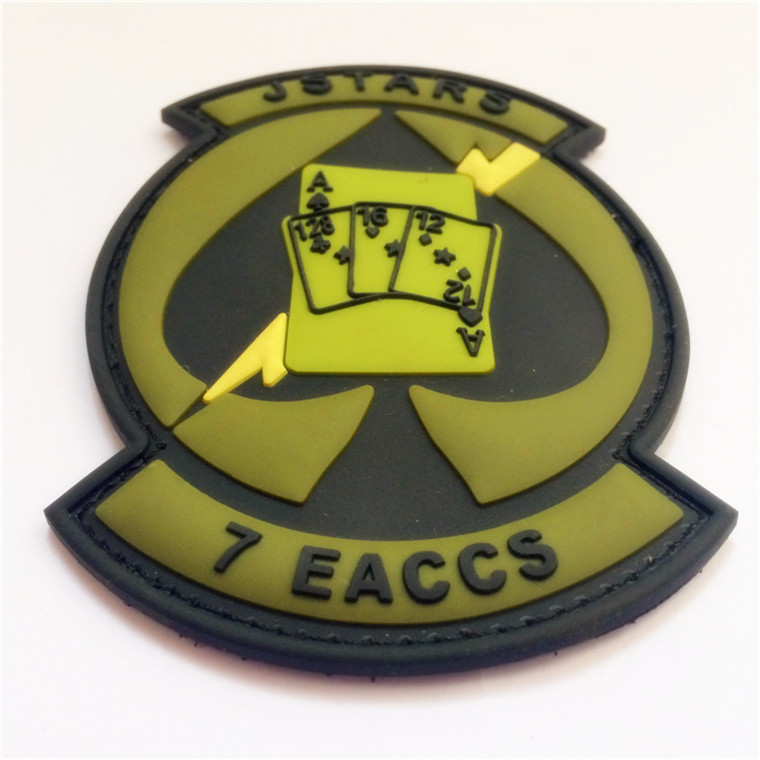 China Factory Wholesale Customized 3d/2d Engraved embossed Logo soft Rubber Badge PVC Patch