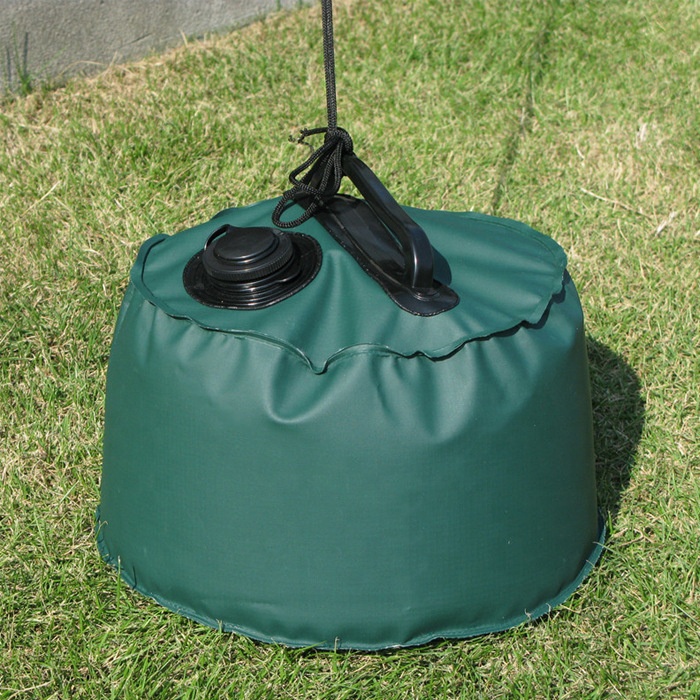 Manufactory Low price 6L Heavy Duty Water Weight Bag Durable Backyard Sun Shade Fixing Water Sandbag