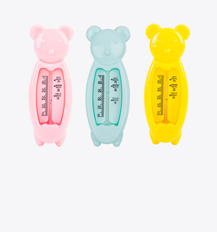 Baby bear bath water temperature gauge cartoon bath water temperature gauge indoor water thermometer