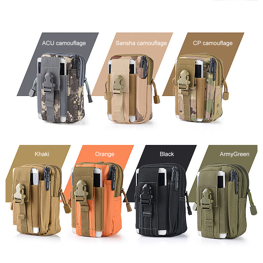 Most Popular New Outdoor Items For Camping Tactical Pocket, Military Enthusiasts Small Waterproof Pouch Bag