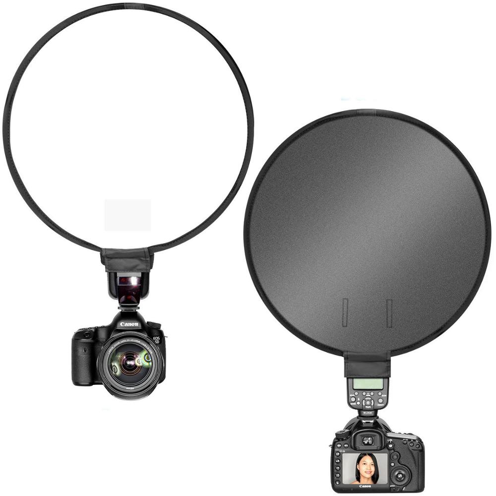 Kasin фон для фотосъемки студийный софтбокс LED лайтбоксом софтбоксом для фотографирования Lightsphere для цифрового однообъективного зеркального фотоаппарата фон для фотосъемки с изображением 30 см; В черно-белую