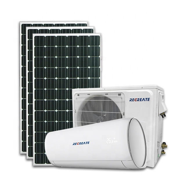 100% энергосберегающий R32 1/1.5/2/3hp 12000btu сплит-кондиционер на солнечной батарее для дома и отеля