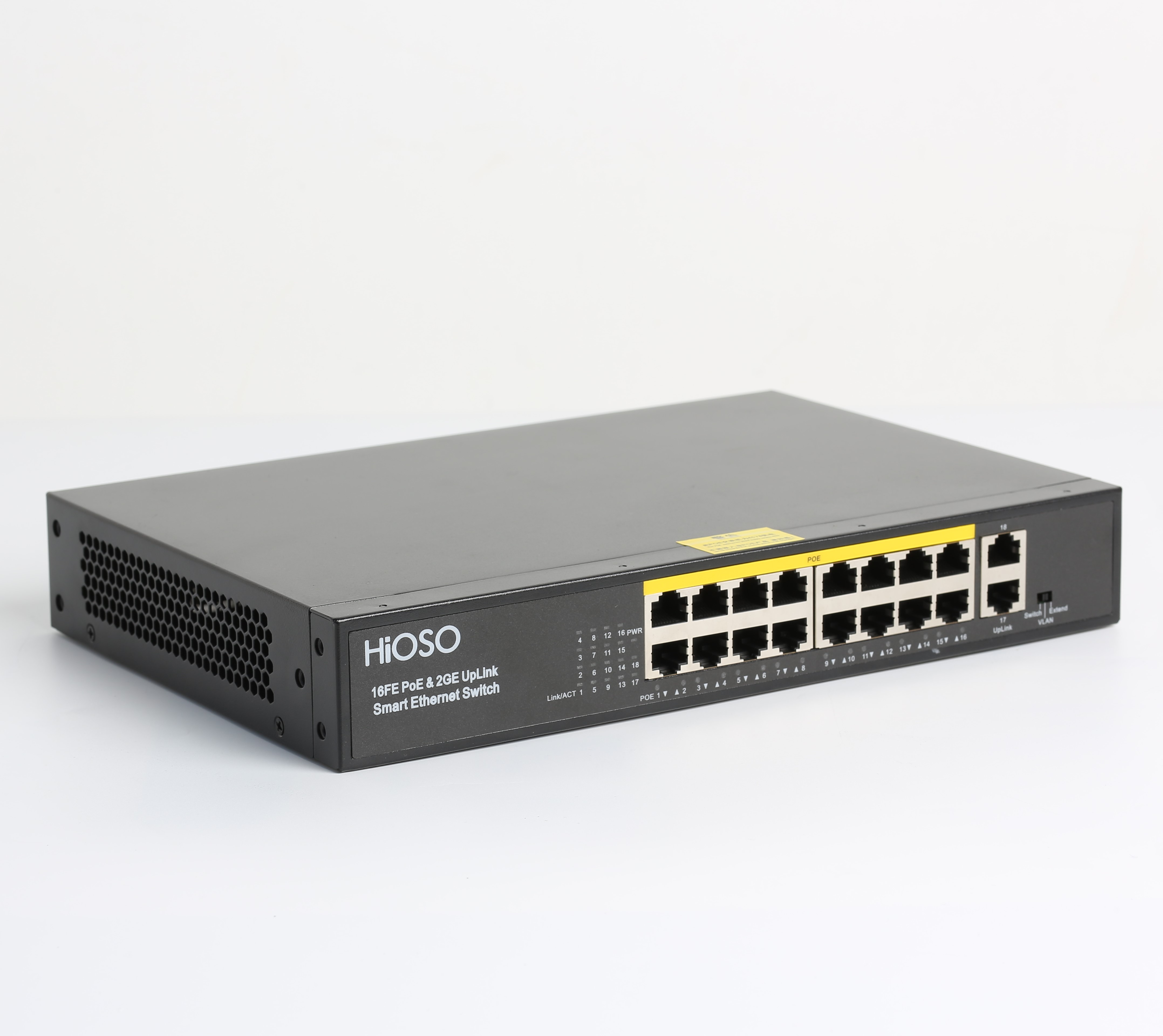 16 non-standard poe ports switch 10/100/1000/mbps 18 ports passive non-standard poe switch DC24V/48V