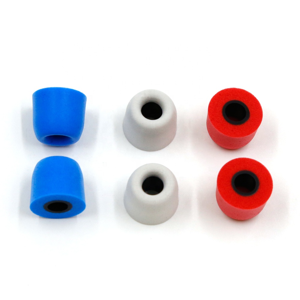 Slow Rebound Memory Foam Ear Tips Noise Cancelling Foam Tips