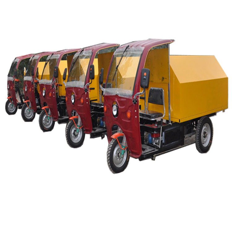 Small Three wheeled electric vehicle price dustcart refuse truck Garbage truck
