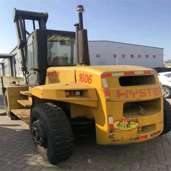 Хорошее состояние HYSTER 16 тонн б/у дизельный вилочный погрузчик на продажу