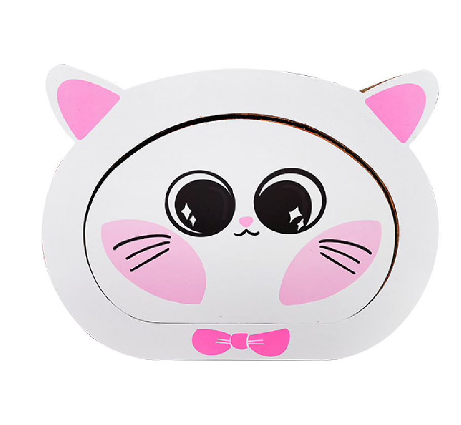 PickPet Cat Scratcher Cardboard Scratcher Pad Scratching 2-in-1 Lounge Bed for Little Cats