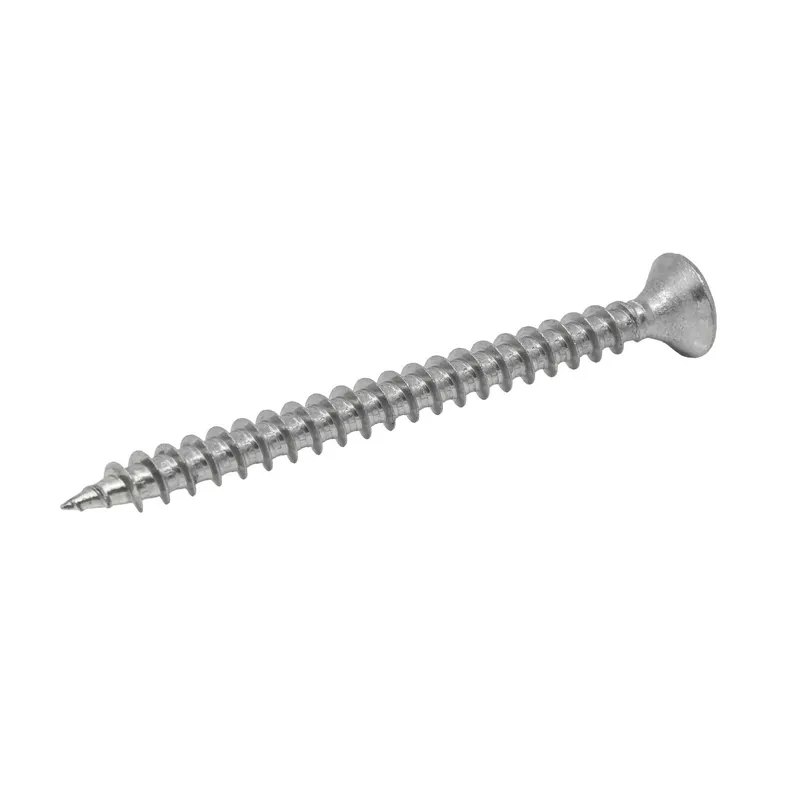 ss csk head pozi thread forming fastener chipboard screw