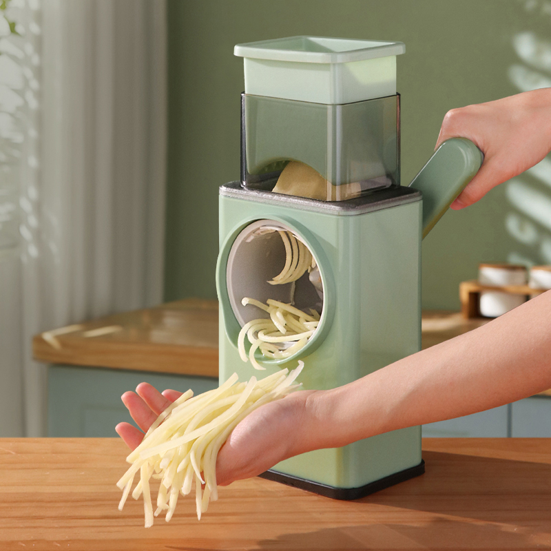 New design Fruit & vegetable Tools Drum Chopper Handheld Cheese Grater Hand Manual Vegetable Multifunctional chopper