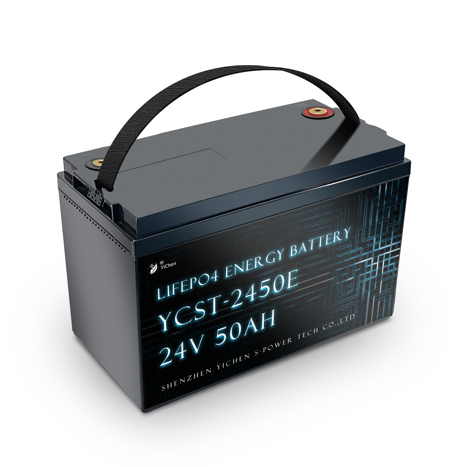 Hot Selling Factory Price Lifepo4 YCST-2450E 1KWH 24V50AH lithium ion solar battery Module for Boat  Golf Carts and Store energy