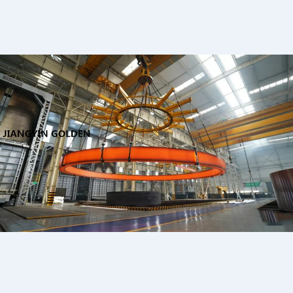 Кованое оцинкованное стальное кольцо 42CrMo4