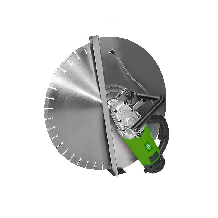 6800W Wall Cutting Machine 1.2m 2.4m guide rail Wall Cutting Tools Concrete marble Wall Chaser with 600mm Saw blade