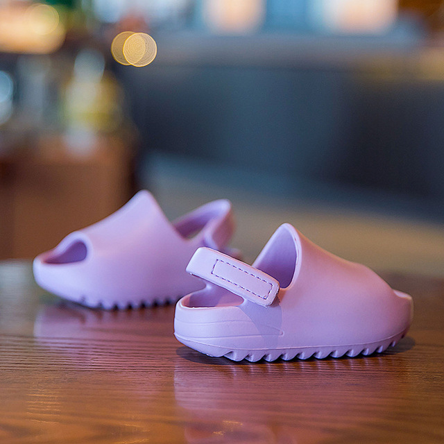 2021 г., рекламные сандалии yeezy для малышей, детские сандалии для отдыха на открытом воздухе