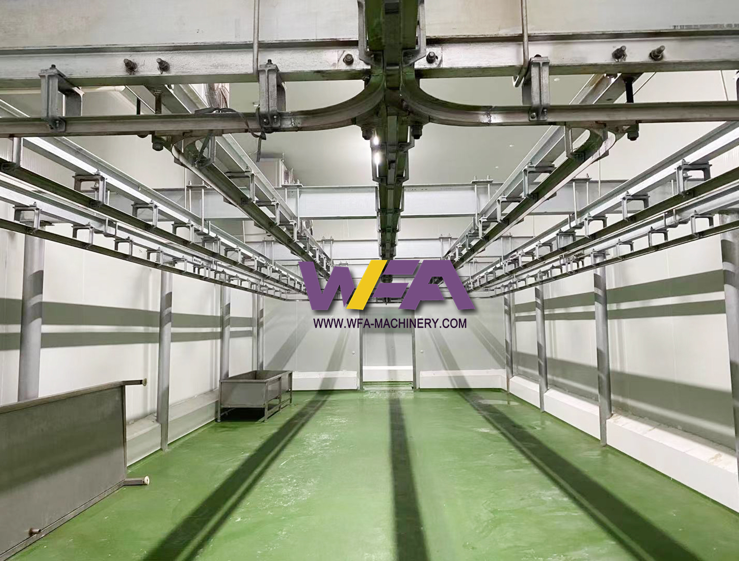 Good Service Sheep Slaughterhouse Carcass Processing Convey Rail For Goat Equipment