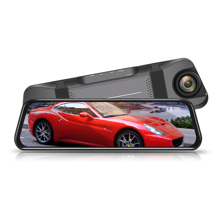 2020 горячая Распродажа 9,66 дюймовый Full Hd 1080p сенсорный Автомобильный видеорегистратор Камера заднего вида