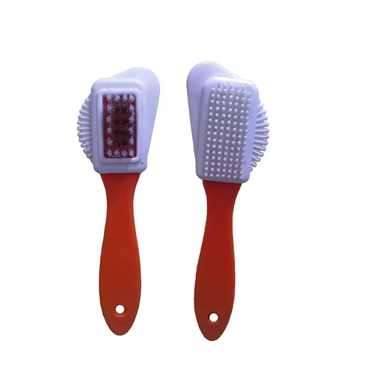 plastic rubber shoe cleaning brush for nubuck&suede shoes