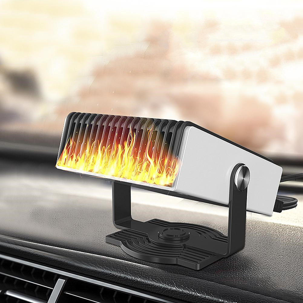Автомобильный горячий теплый обогреватель ветрового стекла Demister Defroster 2 в 1 портативный автомобильный водонагреватель