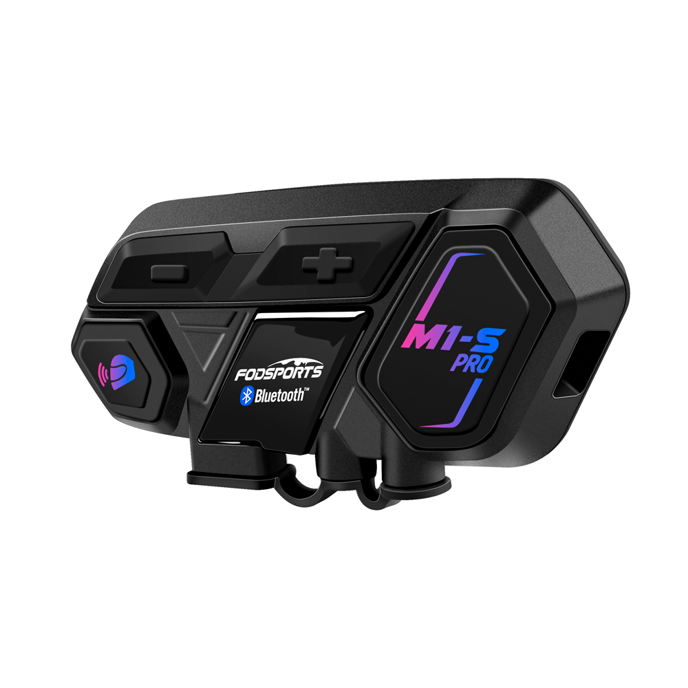 Fodsports 8 Riders 2000m беспроводная bluetooth-гарнитура для шлема/1 шт. M1-S Pro мотоциклетная интерком для велосипеда Moto Intercomunicador