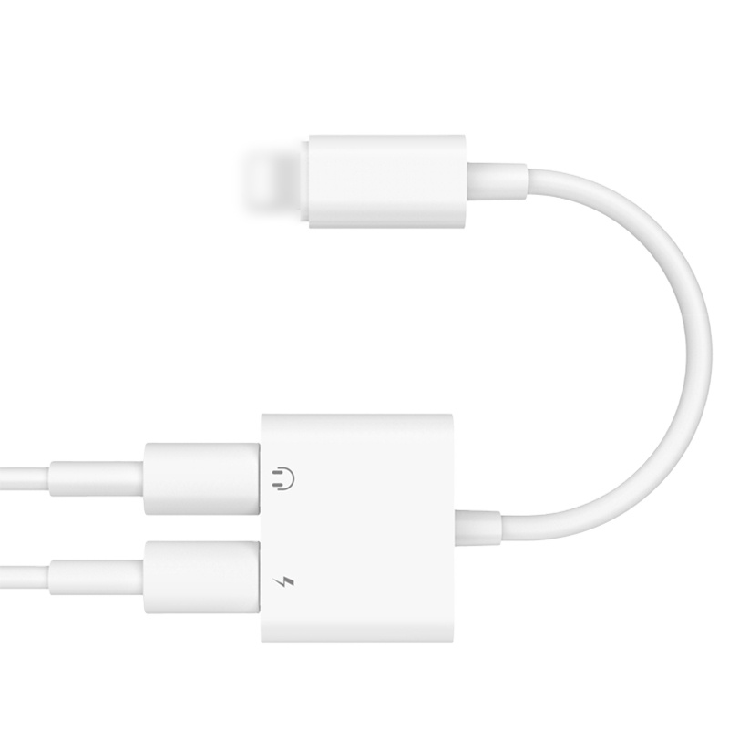 Двойное зарядное устройство для наушников адаптер мини ios 3,5 мм aux разъем для наушников адаптер для подсветки для iPhone для apple адаптер